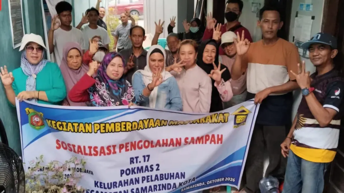 Residents of 10 RTs in Samarinda Invited to Sort and Utilize Waste