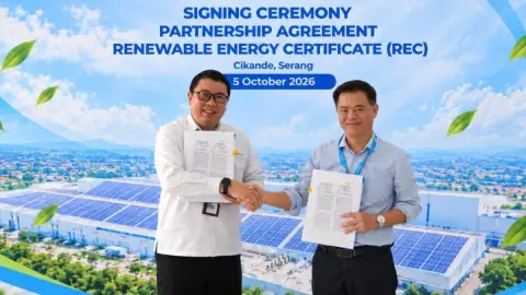 LamiPak Targetkan Pembelian REC Setara 10.000 MWh dari PLTA Orya Genyem