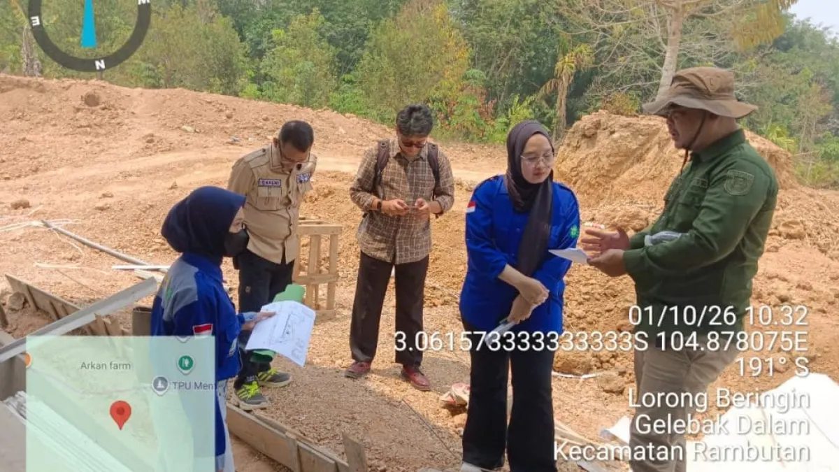 DLH Banyuasin Verifies PT Ray Agro Farming's B3 Waste Storage