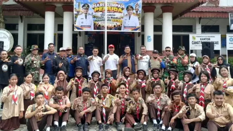 Payung Sekaki Tanam 50 Pohon, Drainase Rawan Banjir Jadi Prioritas