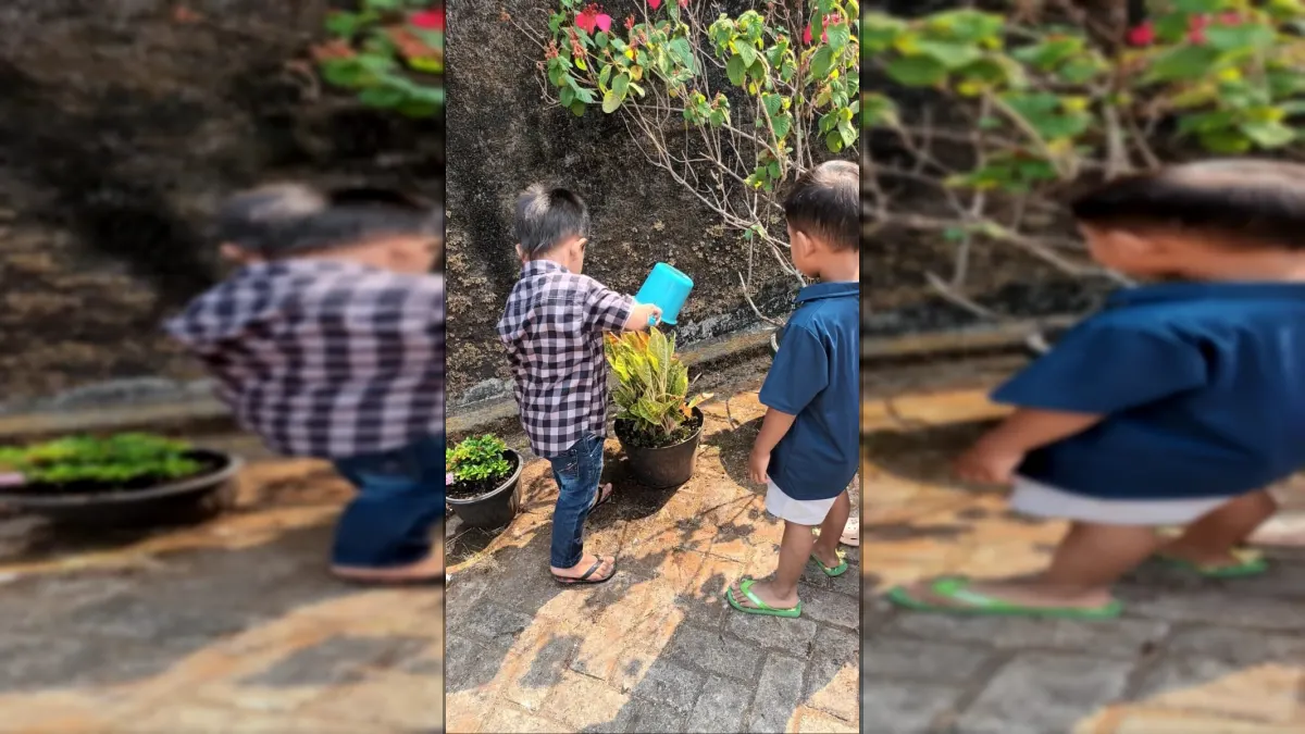 Clean Thursday at PAUD Nusa Indah Jepara, Children Learn to Care About the Environment