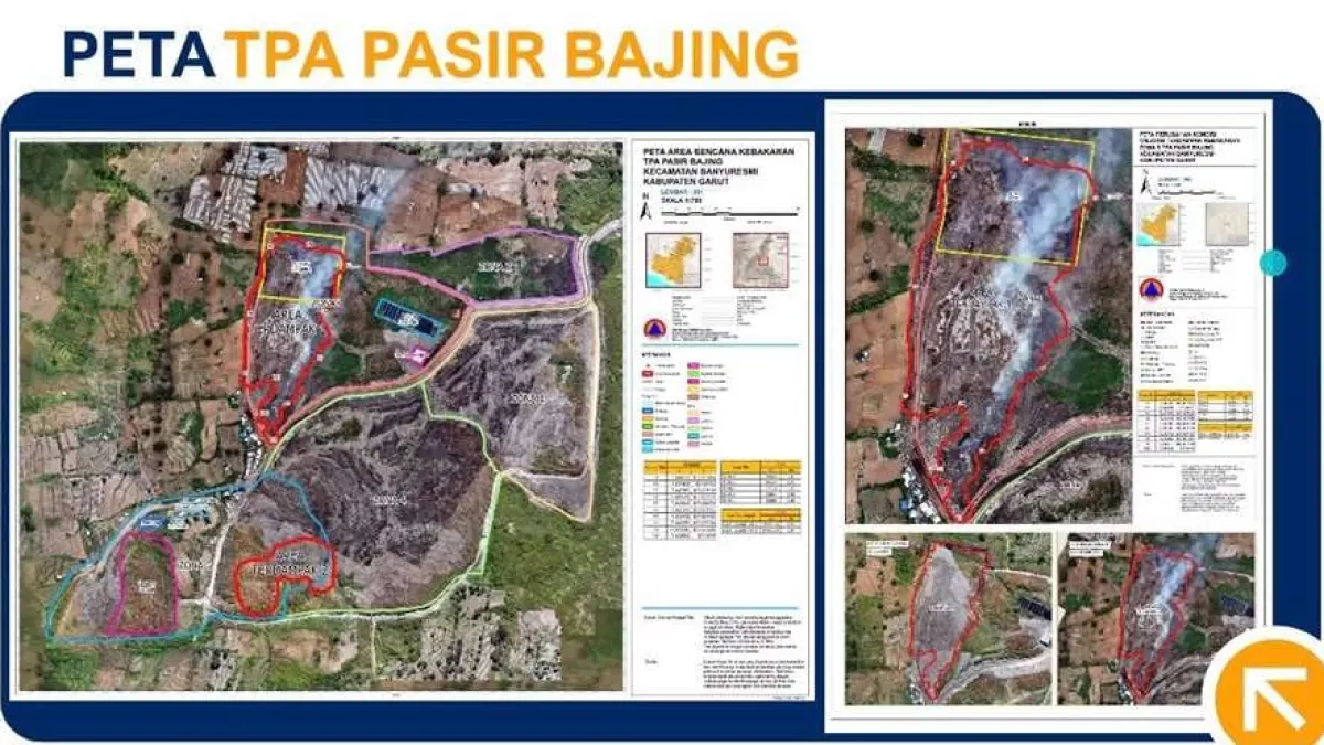Api Permukaan TPA Pasir Bajing Padam, Petugas Suntik Air untuk Atasi Bara
