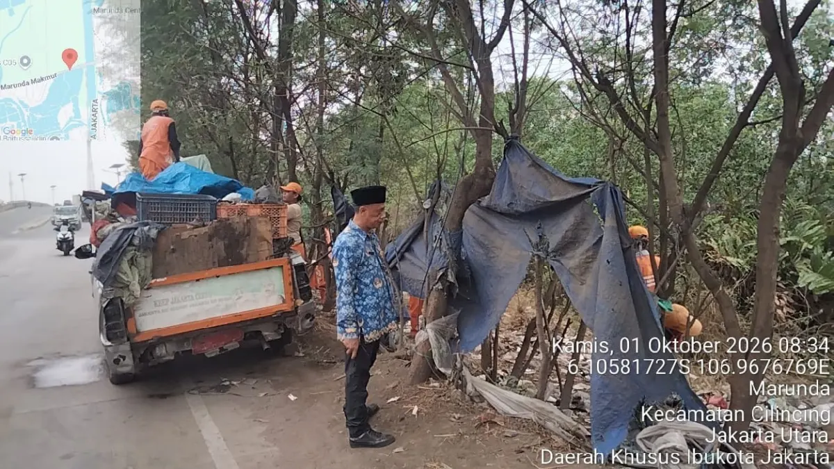 Three Tons of Illegal Waste Transported from Jalan Marunda Makmur