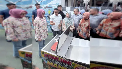 Kendari Learns about Mobile Composting and Food Security of North Gandaria Residents