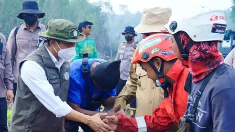 Titik Panas di Enam Provinsi Naik Jadi 542, Kemenhut Perkuat Penanganan Karhutla
