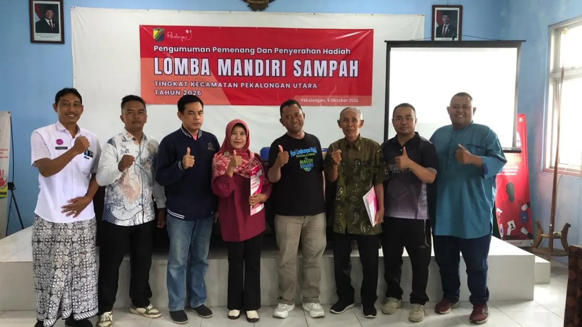 North Pekalongan Encourages RTs to Manage Waste Independently Through Competitions