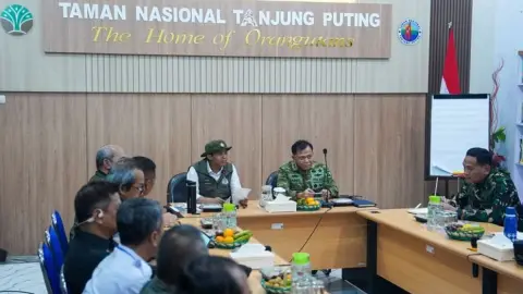 Karhutla Tanjung Puting, Pemerintah Siapkan 30 Sumur Bor untuk Cegah Api ke Zona Inti