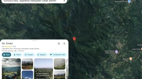 WKP Gunung Endut Lebak Ditawarkan untuk Proyek Panas Bumi
