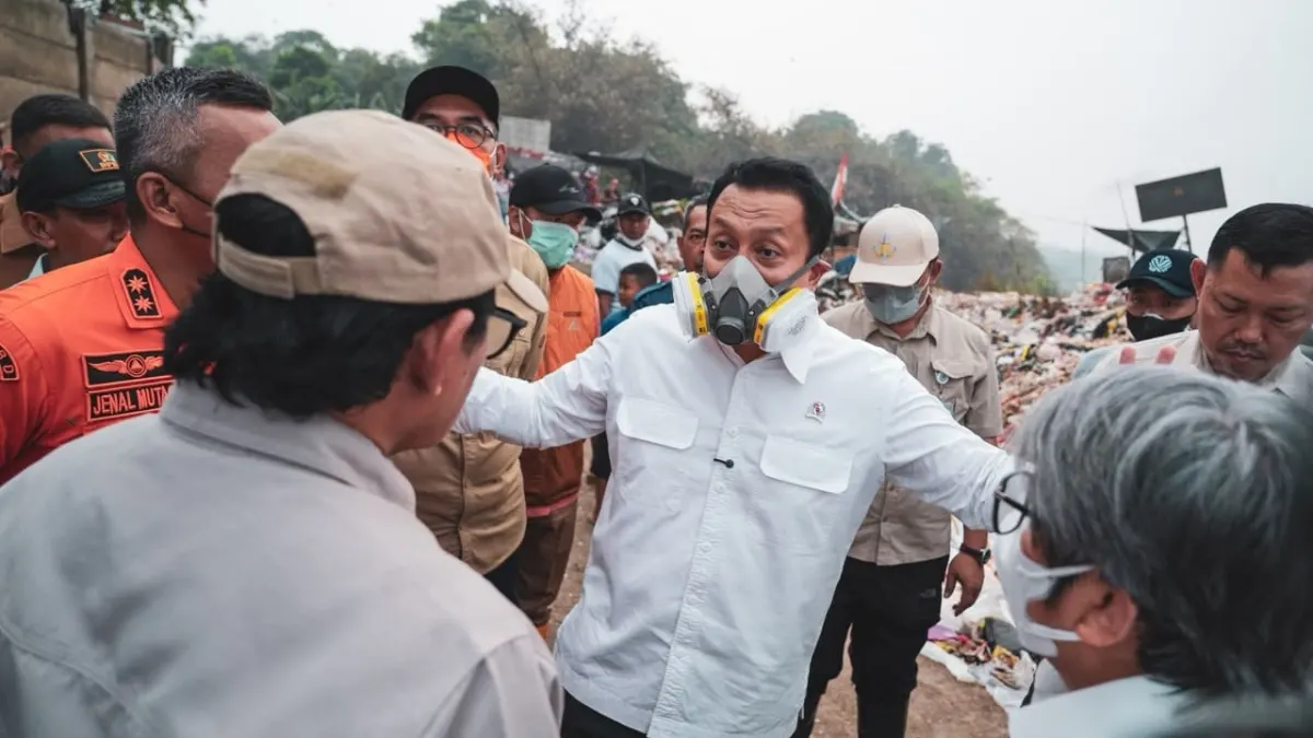Galuga Landfill Fire, KLH Prepares Air Quality Monitoring Equipment