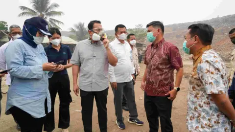 TPA Sukawinatan Tak Lagi Terima Sampah, Wamen LH Desak Tindak Lanjut Sanksi