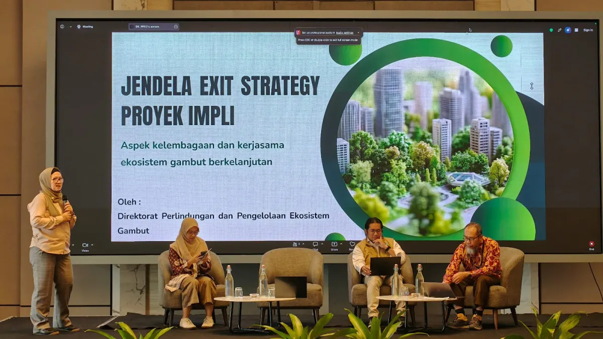 IMPLI Project Ends, Peat Management in Three Provinces Continues until 2029