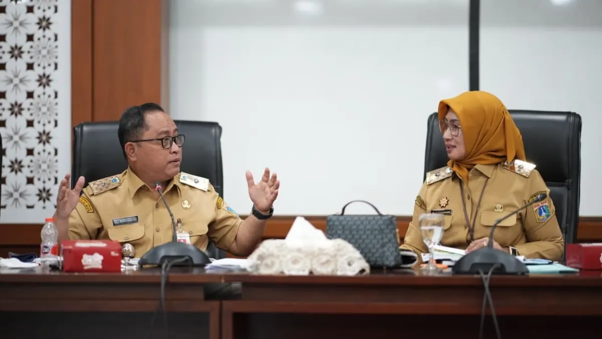 Kapuk Raya Canal Still Flooded, West Jakarta Discusses Improving Water Flow